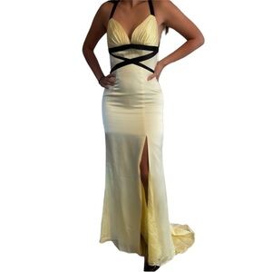Jovani Gown Yellow/Black